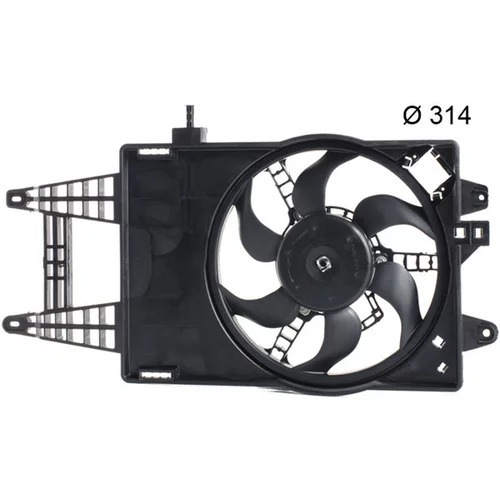 Ventilátor chladenia motora MAHLE CFF 157 000P