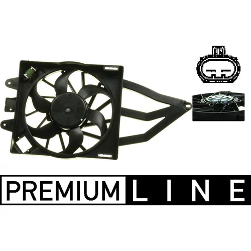 Ventilátor chladenia motora CFF 315 000P /MAHLE/ - obr. 2