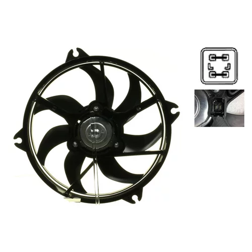 Ventilátor chladenia motora MAHLE CFF 318 000S