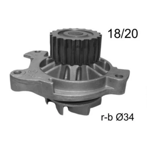 Vodné čerpadlo, chladenie motora MAHLE CP 18 000S