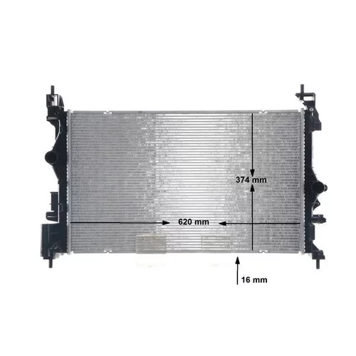 Chladič motora MAHLE CR 1198 000S