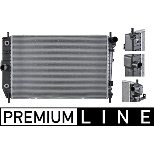 Chladič motora MAHLE CR 1345 000P