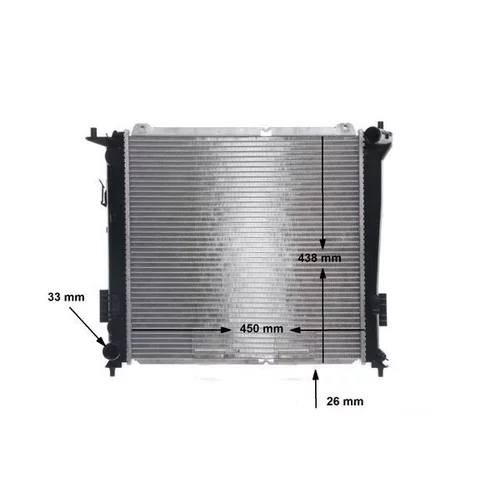 Chladič motora CR 1367 000S /MAHLE/ - obr. 11