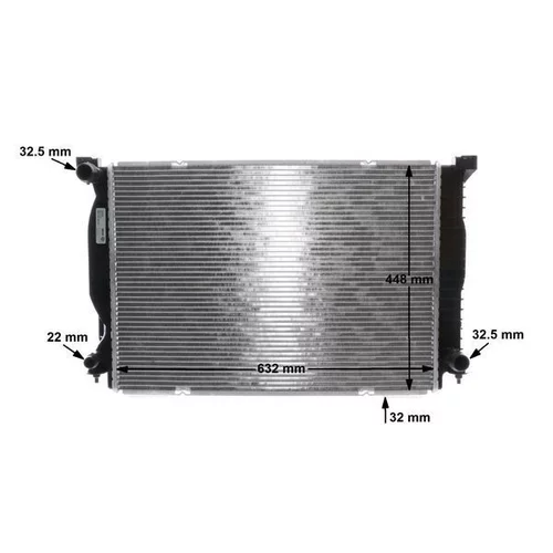 Chladič motora CR 1420 000S /MAHLE/ - obr. 11