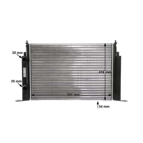 Chladič motora CR 1450 000S /MAHLE/ - obr. 11