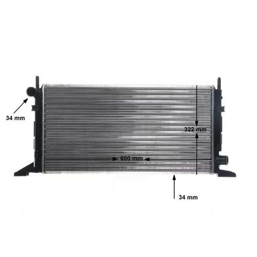 Chladič motora CR 157 000S /MAHLE/ - obr. 16