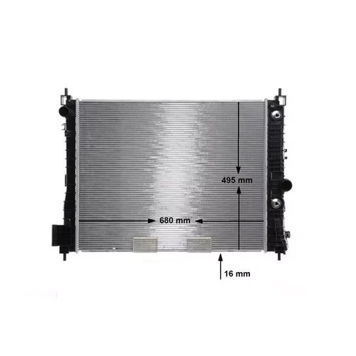 Chladič motora MAHLE CR 2263 000S