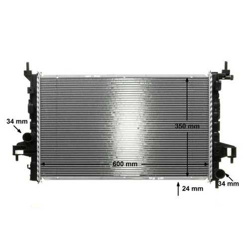 Chladič motora CR 422 000P /MAHLE/ - obr. 16