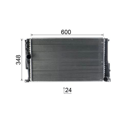 Chladič motora CR 824 000P /MAHLE/ - obr. 9