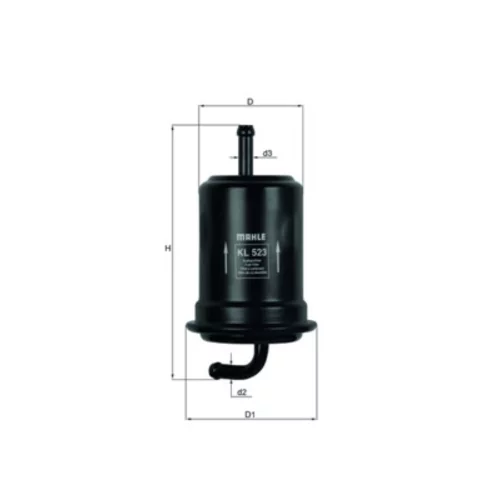 Palivový filter KL 523 /MAHLE/ - obr. 2