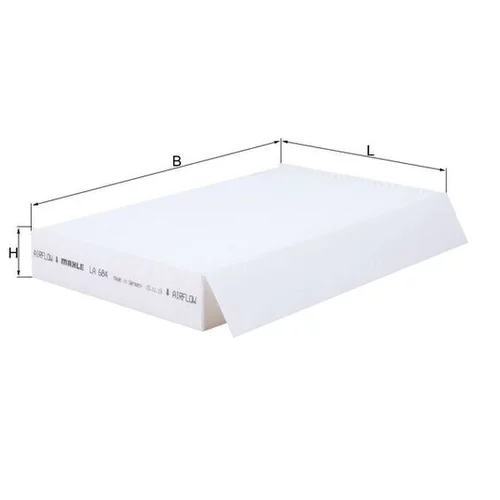 Filter vnútorného priestoru LA 684 /MAHLE/ - obr. 1