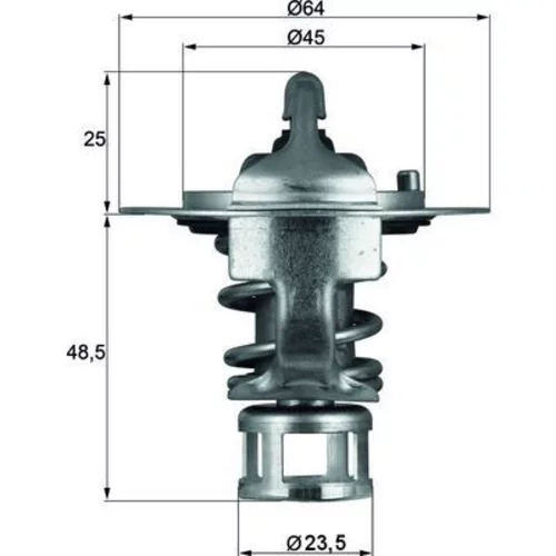 Termostat chladenia TX 65 82 /MAHLE/