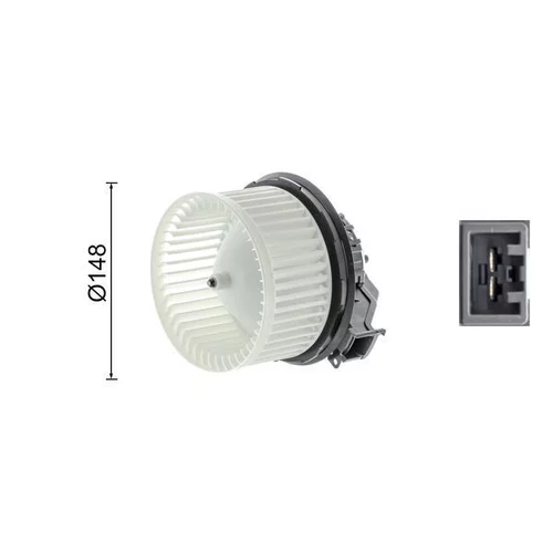 Vnútorný ventilátor AB 239 000P /MAHLE/ - obr. 9