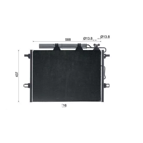 Kondenzátor klimatizácie AC 318 001S /MAHLE/ - obr. 9