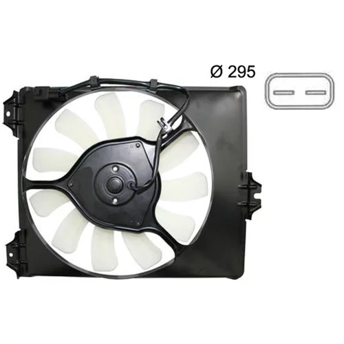 Ventilátor chladenia motora MAHLE CFF 390 000S