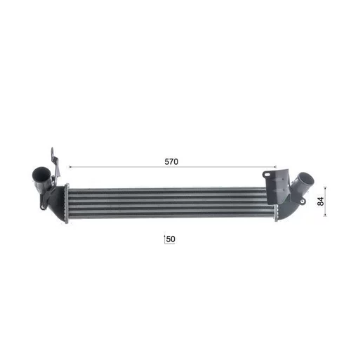 Chladič plniaceho vzduchu CI 679 000S /MAHLE/ - obr. 9