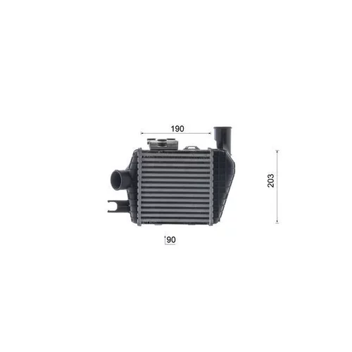 Chladič plniaceho vzduchu CI 692 000S /MAHLE/ - obr. 9