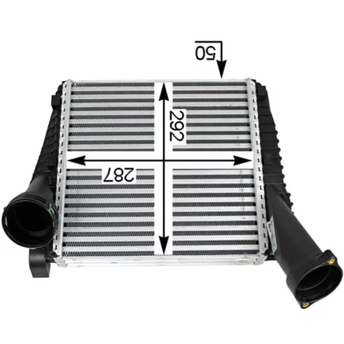 Chladič plniaceho vzduchu CI 77 000P /MAHLE/ - obr. 2