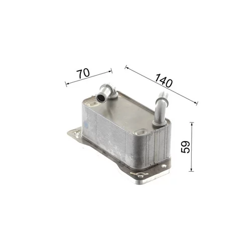 Chladič motorového oleja CLC 322 000P /MAHLE/ - obr. 12