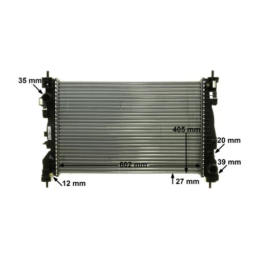 Chladič motora CR 1178 000P /MAHLE/ - obr. 9