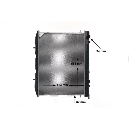 Chladič motora CR 137 000S /MAHLE/ - obr. 16