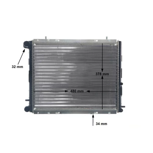 Chladič motora CR 152 000S /MAHLE/ - obr. 1