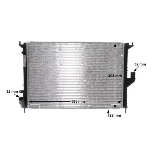 Chladič motora CR 1764 000S /MAHLE/ - obr. 16