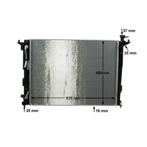 Chladič motora CR 1890 000S /MAHLE/ - obr. 15