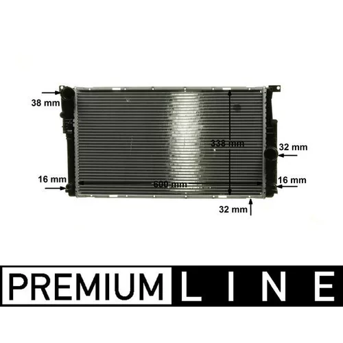Chladič motora CR 1909 000P /MAHLE/ - obr. 12