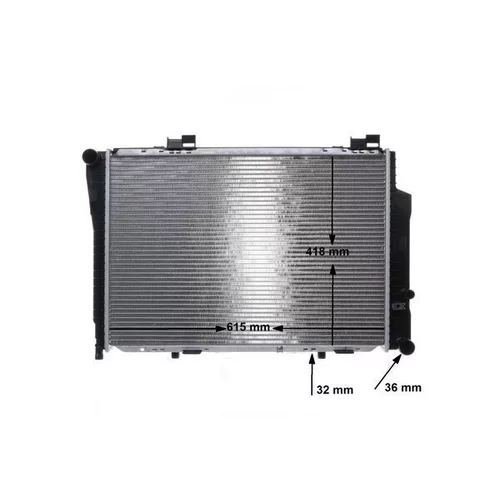 Chladič motora CR 270 000S /MAHLE/ - obr. 2