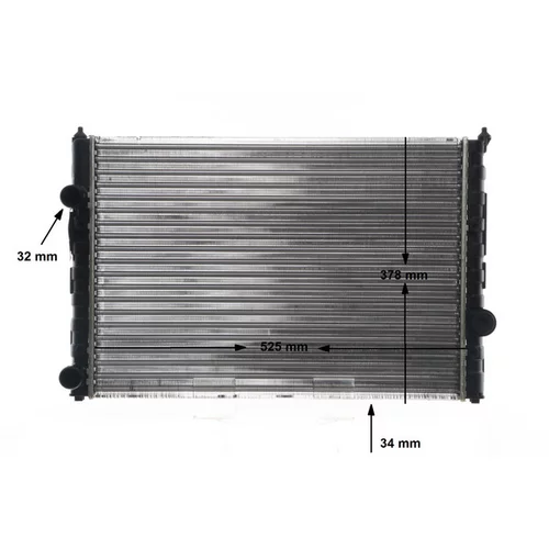 Chladič motora CR 507 000S /MAHLE/ - obr. 11