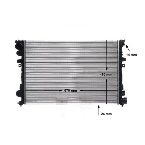 Chladič motora CR 587 001S /MAHLE/ - obr. 11