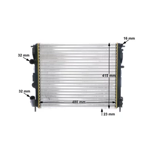 Chladič motora CR 605 000S /MAHLE/ - obr. 17