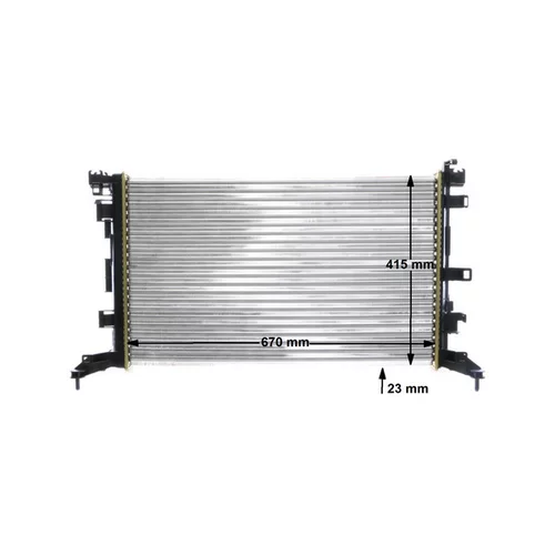 Chladič motora CR 897 000S /MAHLE/ - obr. 10