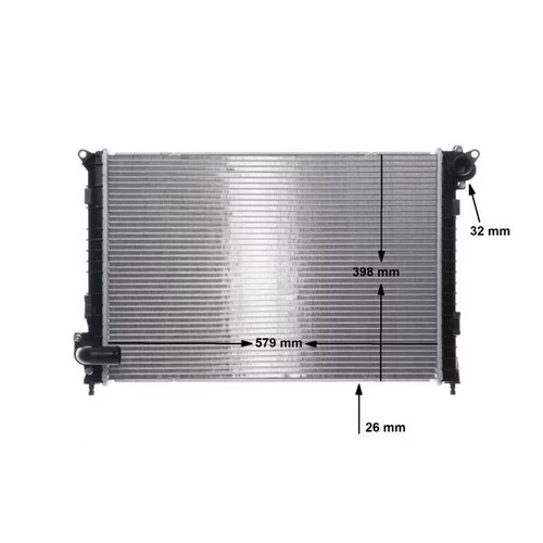 Chladič motora CR 983 000S /MAHLE/ - obr. 20
