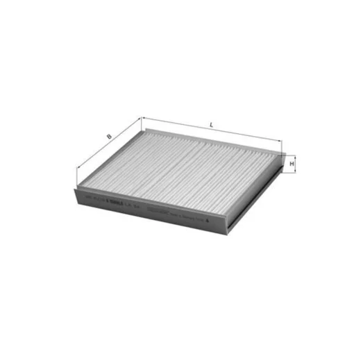 Filter vnútorného priestoru LA 84 /MAHLE/ - obr. 1