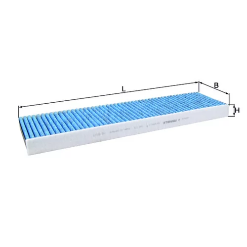 Filter vnútorného priestoru LAO 171 /MAHLE/ - obr. 2
