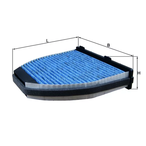 Filter vnútorného priestoru LAO 413 /MAHLE/ - obr. 2