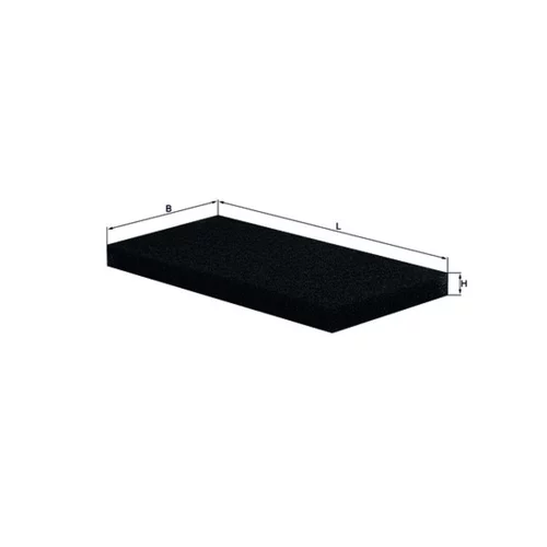 Filter vnútorného priestoru LAP 15 /MAHLE/ - obr. 2