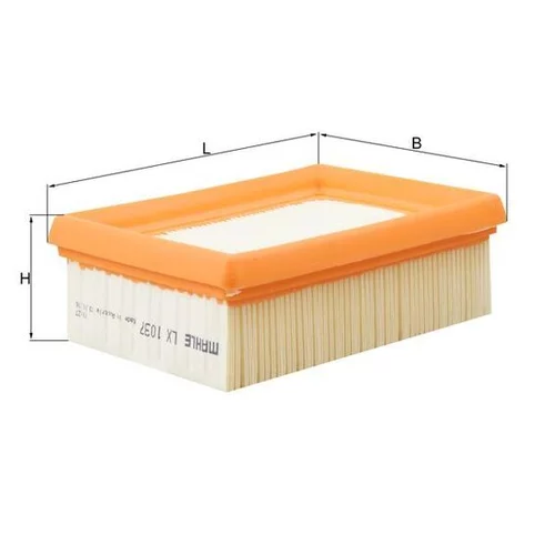 Vzduchový filter MAHLE LX 1037