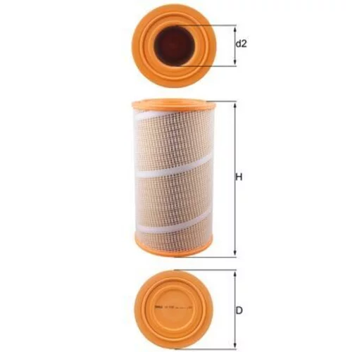 Vzduchový filter MAHLE LX 7120
