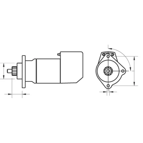 Štartér MS 675 /MAHLE/ - obr. 3