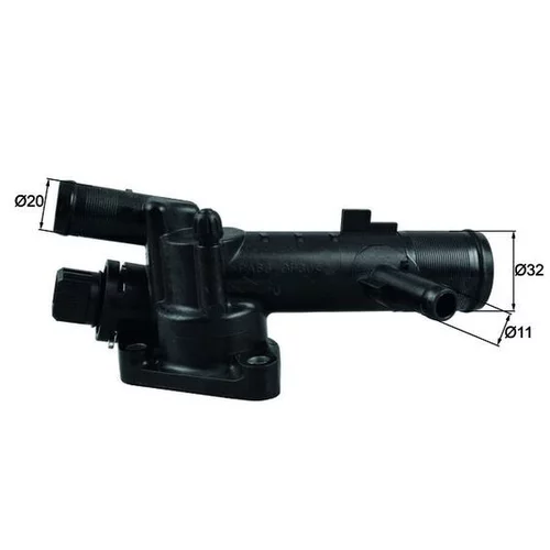 Termostat chladenia TI 215 83 /MAHLE/ - obr. 2