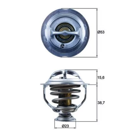 Termostat chladenia TX 123 95D /MAHLE/ - obr. 2