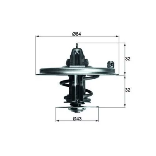 Termostat chladenia MAHLE TX 36 85D