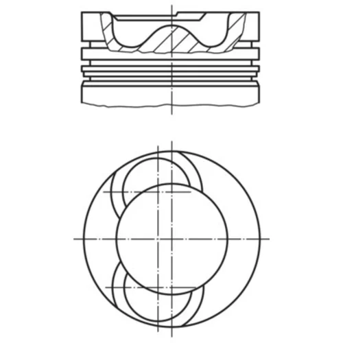 Piest MAHLE 028 19 01