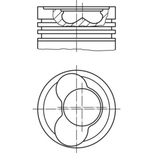 Piest MAHLE 030 65 02