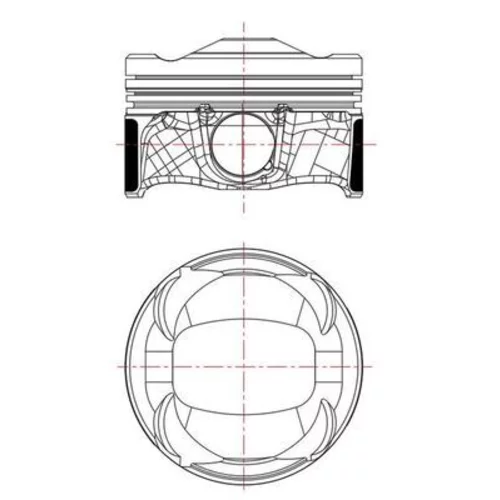 Piest MAHLE 039 PI 00134 002