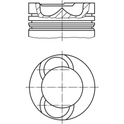 Piest 229 44 00 /MAHLE/ - obr. 1