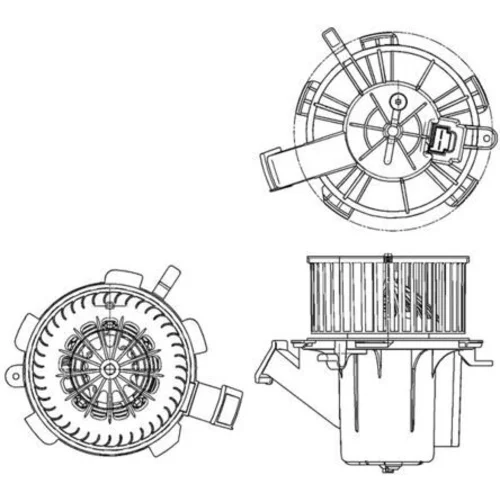 Vnútorný ventilátor AB 132 000P /MAHLE/ - obr. 1